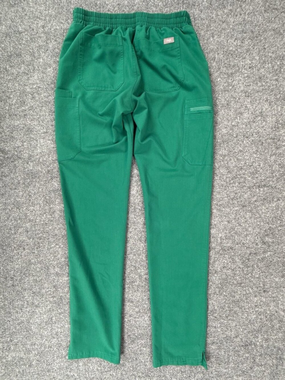 FIGS Womens Scrub Pants Small Tall PO#1551 Green Technical Slim Fit TW2000T - Picture 3 of 6